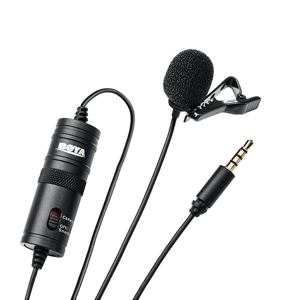 Microfone de Lapela Boya BY-M1