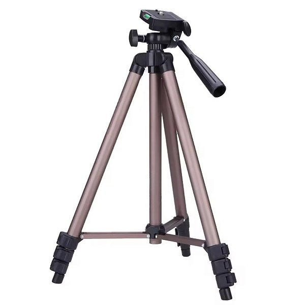 Tripé Weifeng WT-3130 - Altura Máxima 1,25m - Suporta 2kg