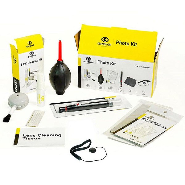 Kit de Limpeza 8 em 1 - Greika WOA2048