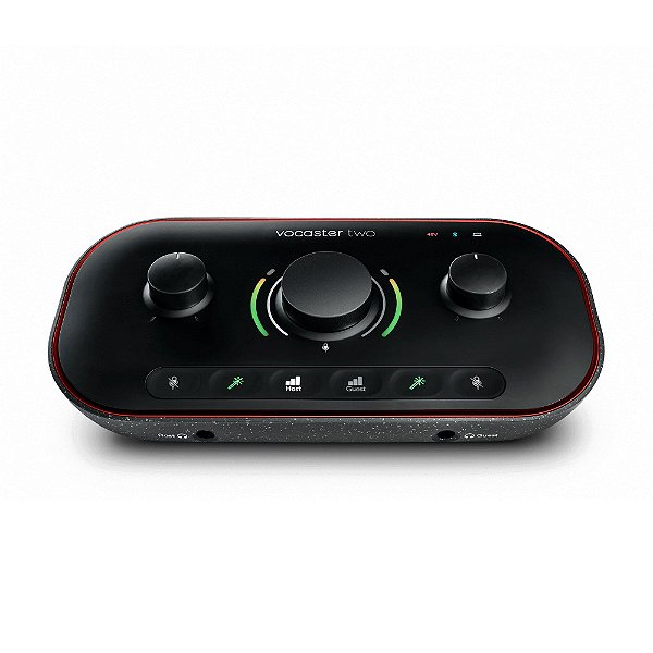 Interface de Áudio Focusrite Vocaster Two