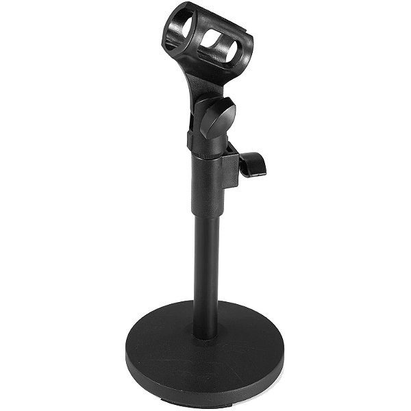Pedestal de mesa para microfone com base de ferro - Greika H02A
