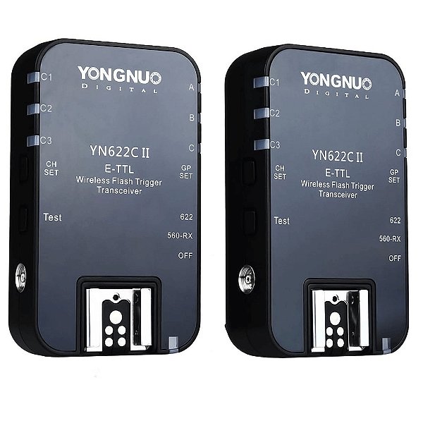 Rádio Flash Yongnuo YN622C II E-TTL para Canon