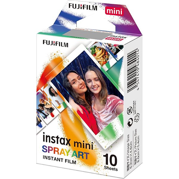 Filme Instax Mini Spray Art para 10 Fotos - Fujifilm