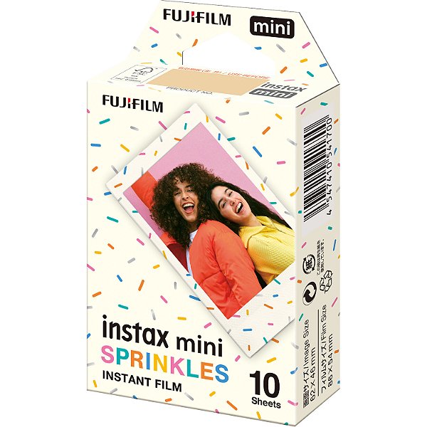 Filme Instax Mini Sprinkles para 10 Fotos - Fujifilm