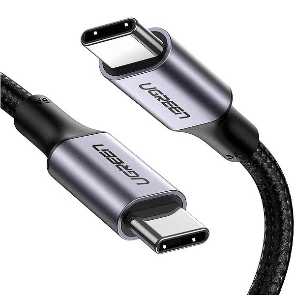 Cabo de Carregamento e Dados USB-C de 1,5 metro 100W 5A 480Mbps - Ugreen US316