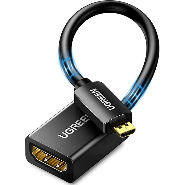 Cabo Adaptador de Micro HDMI para HDMI - Ugreen 20134