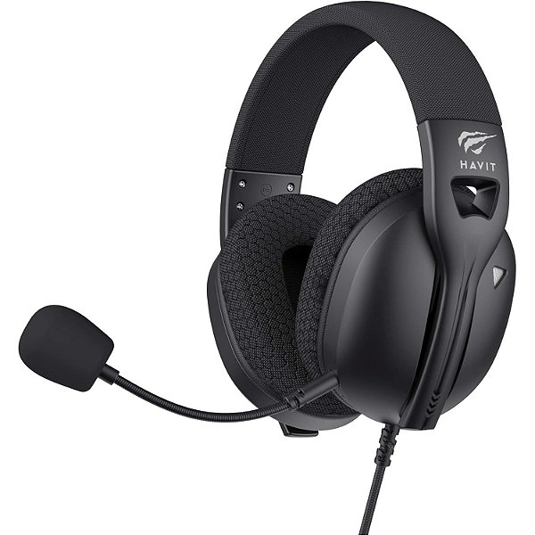 Headset Gamer Multiplataforma com Drivers de 50mm P3 3,5mm - Havit Fuxi-H5D
