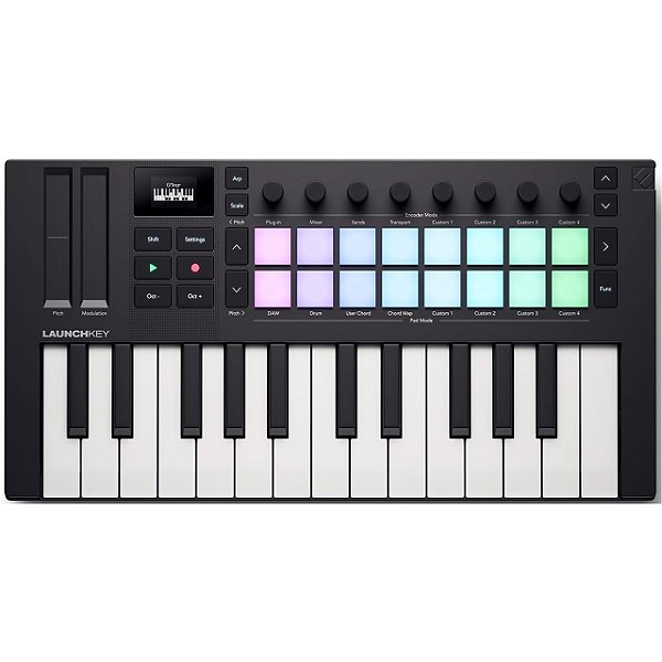 Teclado Controlador MIDI de 25 teclas - Novation Launchkey Mini 25 MK4