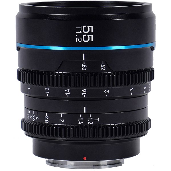 Lente de Cinema de Foco Manual Sirui Night Walker 55mm T1.2 S35 para Câmeras Canon RF