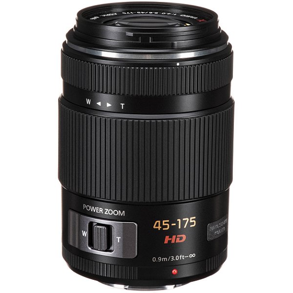 Lente Zoom com Estabilizador Óptico Panasonic Lumix G X Vario PZ 45-175mm F/4-5.6 ASPH. Power O.I.S.