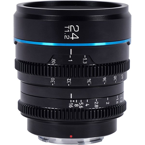 Lente de Cinema de Foco Manual Sirui Night Walker 24mm T1.2 S35 para Câmeras Canon RF