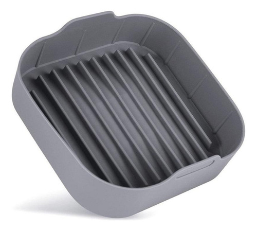 Forma De Silicone Quadrada Fritadeira Elétrica C/alça