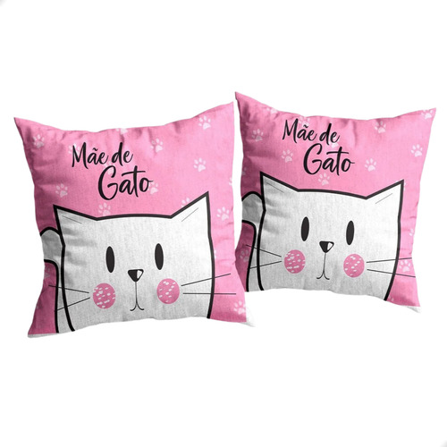 Almofada Mãe De Gato Decorativa Conforto E Estilo Único