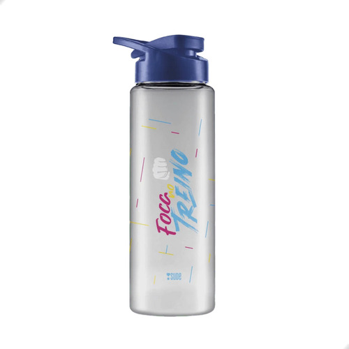 Garrafa Squeeze Foco No Treino 750ml Prática E Resistente