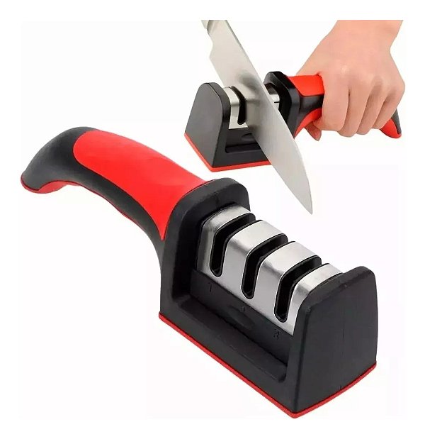 AMOLADOR AFIADOR POLIDOR 3 EM 1 BASE EMBORRACHADA SUPORTE RELET