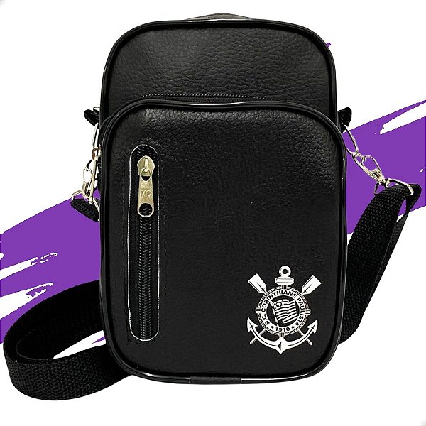 Bolsa Shoulder Bag Corinthians Timão  Futebol Oficial Sude