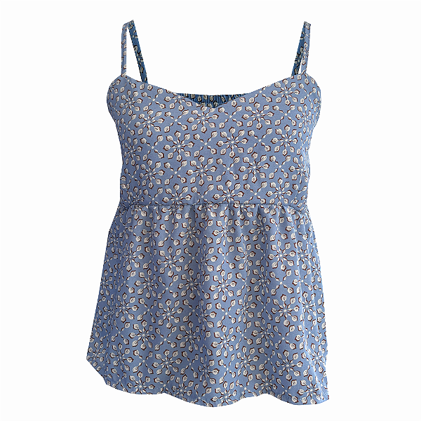 Regata Luna Feminina de Alcinha Azul