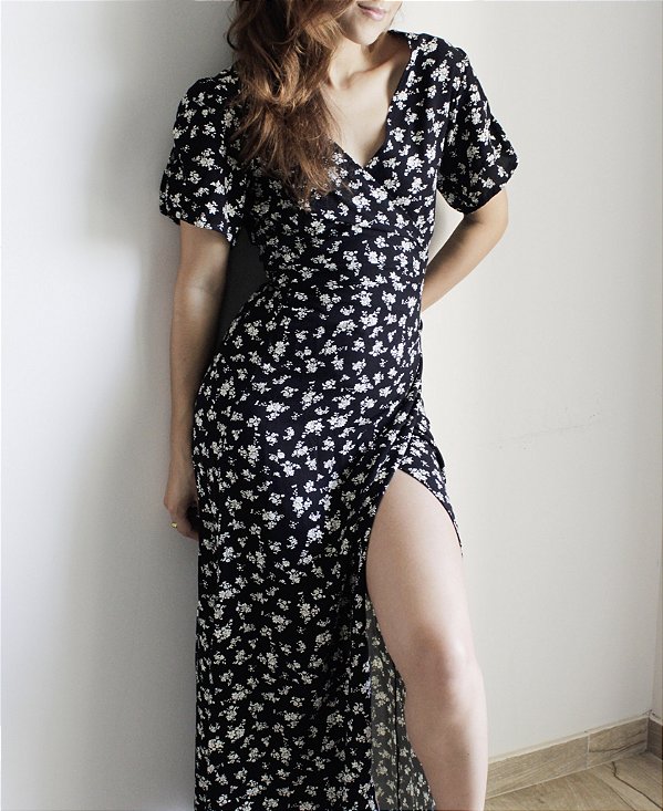 Vestido Midi Envelope Lily