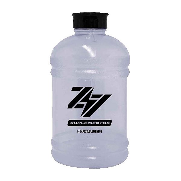 GALÃO 1,8 LITROS TRANSPARENTE - Z7 SUPLEMENTOS