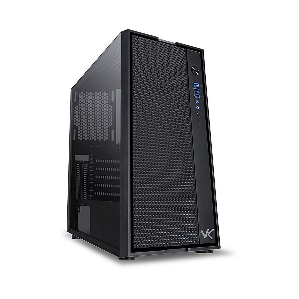 Gabinete Gamer Mid Tower Vidro Lateral Antares 3xFans RGB