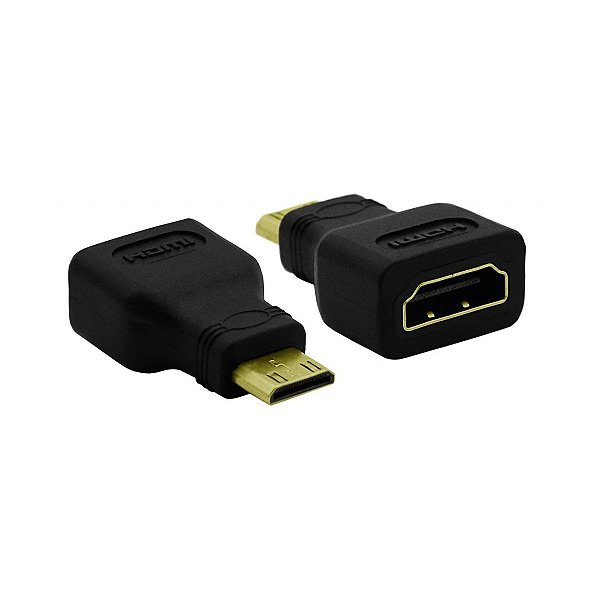 Adaptador Micro HDMI Para HDMI ADAD610 Preto Pixxo