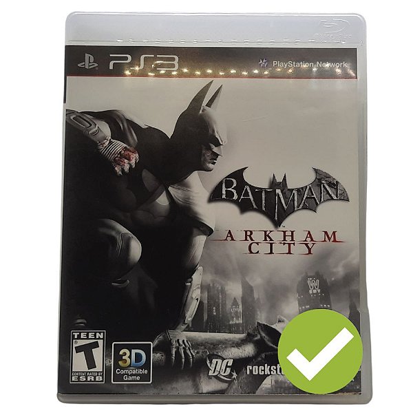 JOGO PS3 BATMAN ARKHAM CITY USADO - LOJA GAME E CIA