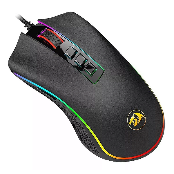 Mouse Gamer Redragon M711 Cobra Preto Rgb