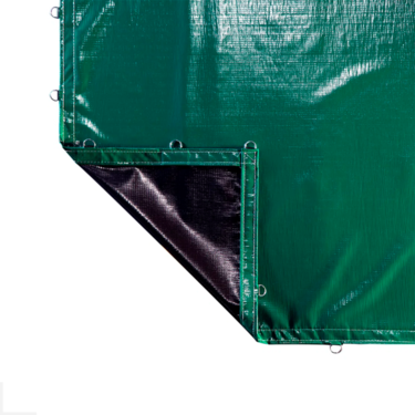 Lona Vinil Carga Pesada 1000 Caminhão 2x3 Verde 3x2
