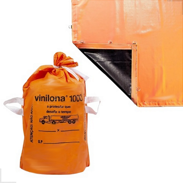 Lona Vinilona 1000 Sansuy Original 3,5x5,5 Laranja 5,5x3,5