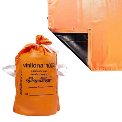 Lona Vinilona 1000 Sansuy Original Laranja 4x4