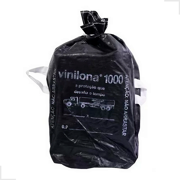 Lona Vinilona 1000 Sansuy Original 4,5x14,5 Preta 14,5x4,5