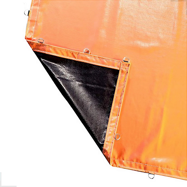 Lona Vinil Carga Pesada 1000 Caminhão 3,5x6 Laranja 6x3,5