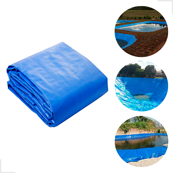 Lona Lago Artificial Tanque De Peixe Impermeável 5x6 / 6x5