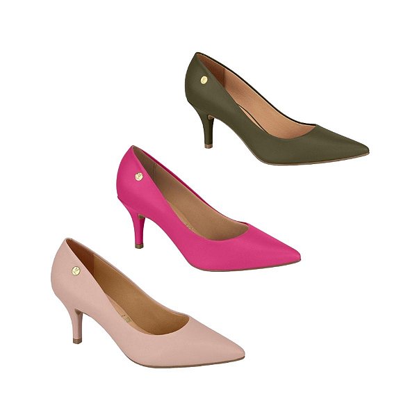 Scarpin Feminino Vizzano Salto 7 cm