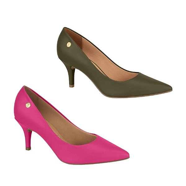 Scarpin Feminino Vizzano Salto 7 cm