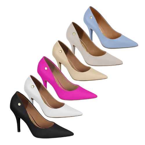 Scarpin Feminino Vizzano Salto 10 cm