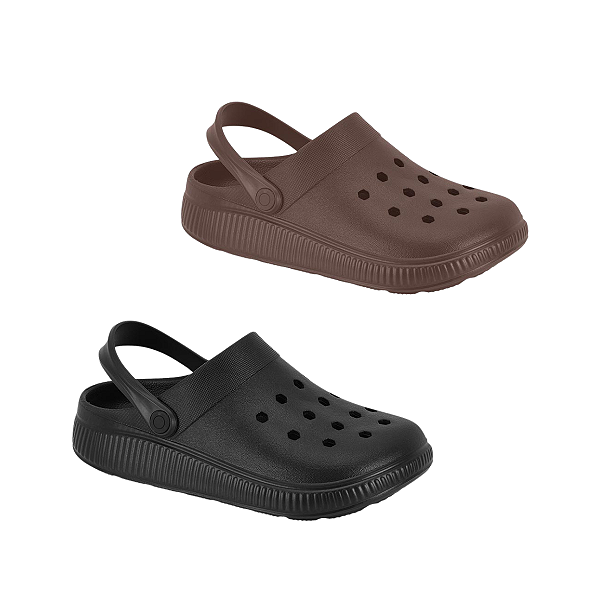 Sandália Feminina Babuche Clog casual MOLECA