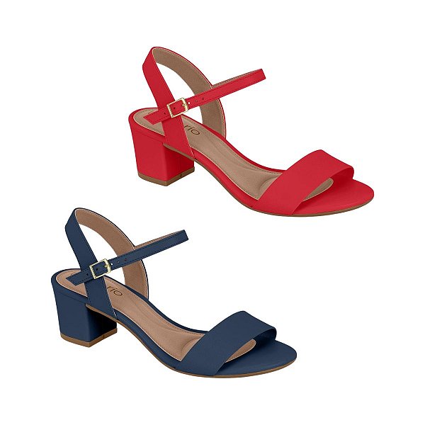 Sandália Feminina Salto Bloco Beira Rio