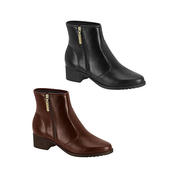 Bota Feminina Coturno Salto 4,5cm  MOLECA