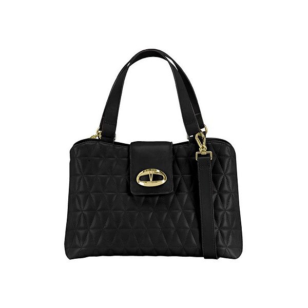Bolsa Satchel Transversal em Matelasse  Feminina Vizzano
