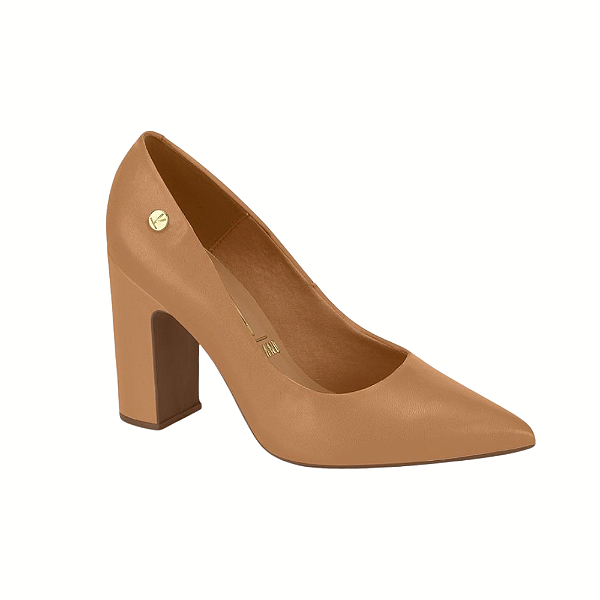 Scarpin  Salto Bloco 10cm  Feminino Vizzano