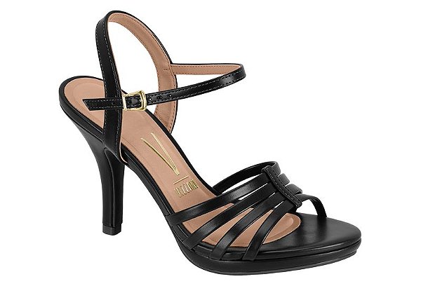 Sandalia Plataforma Salto 10cm Feminino Vizzano