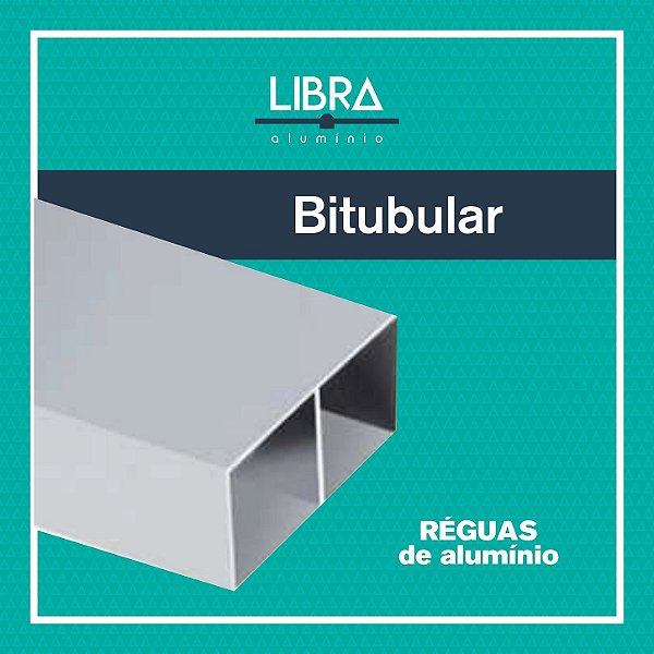 Régua Bitubular 2,5m