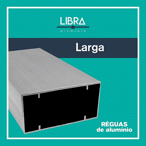 Régua Larga 3x1 1/2 6,0m