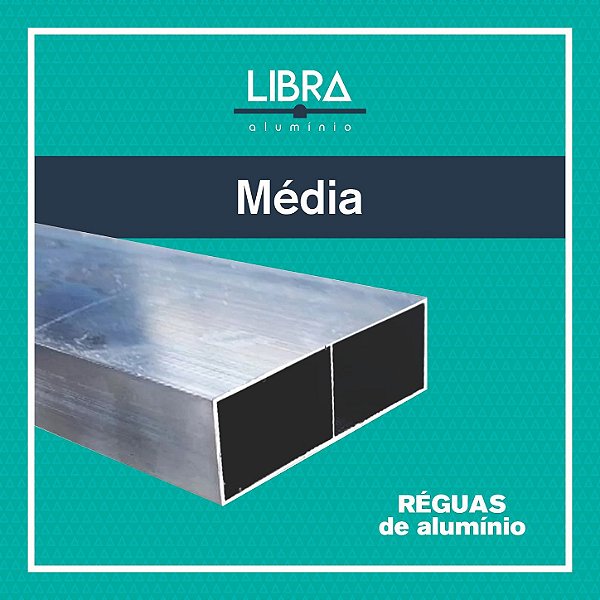 Régua Média 3x1 6,0m