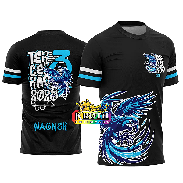 Camiseta dry fit TERCEIRÃO