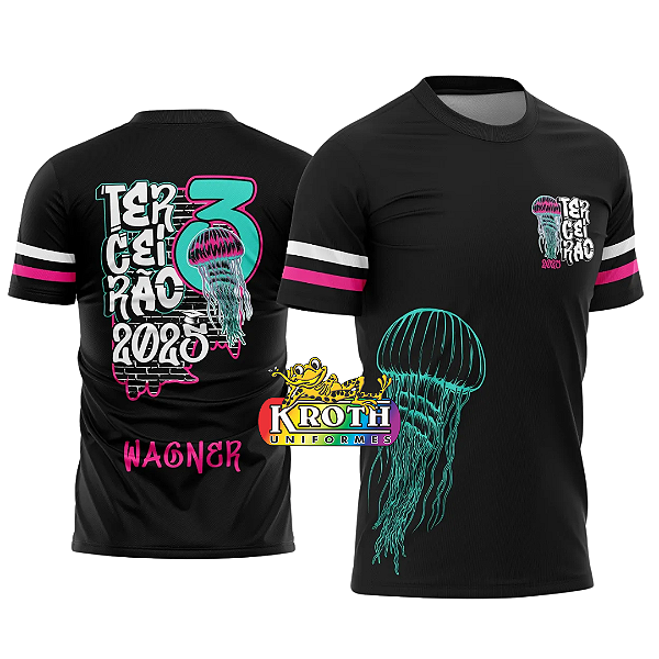 Camiseta dry fit TERCEIRÃO