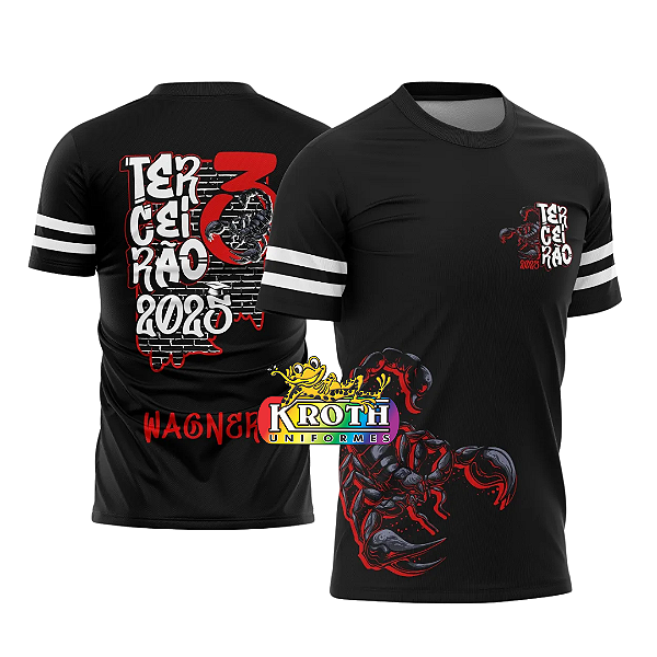Camiseta dry fit TERCEIRÃO