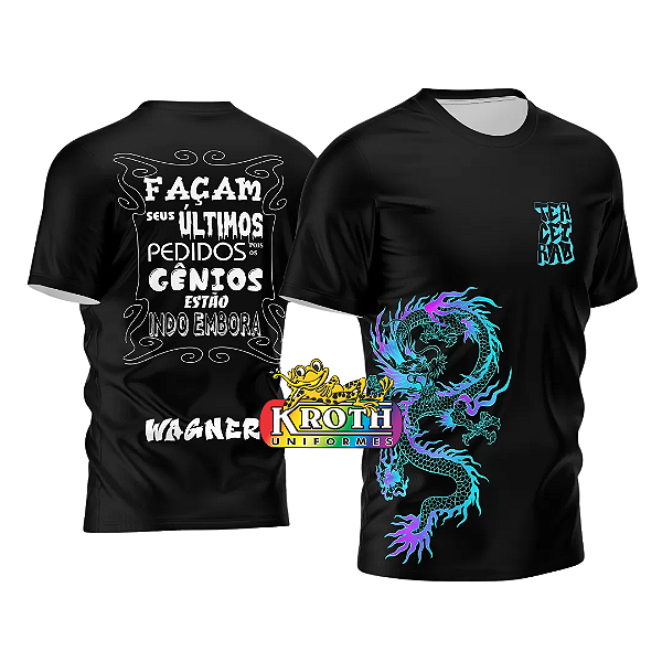 Camiseta dry fit TERCEIRÃO