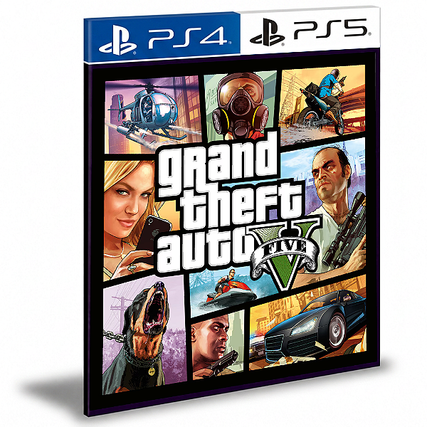 GTA 5 - Ps4 e Ps5